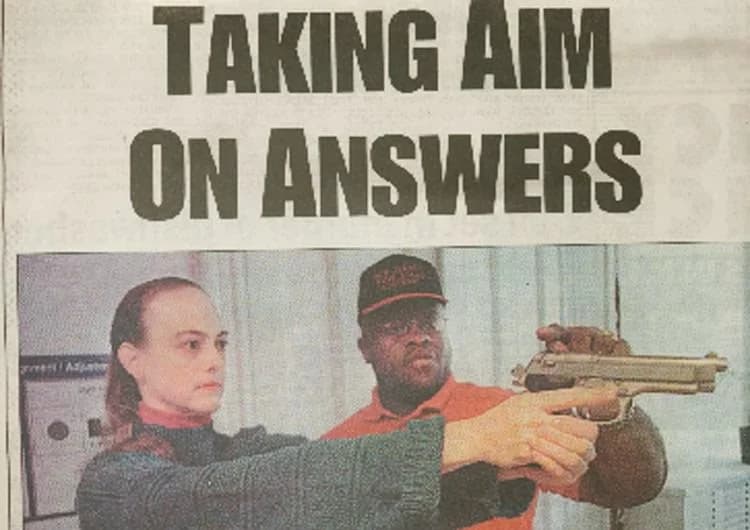 Interior view of New Jersey Firearms Academy shooting ranges facility in New York