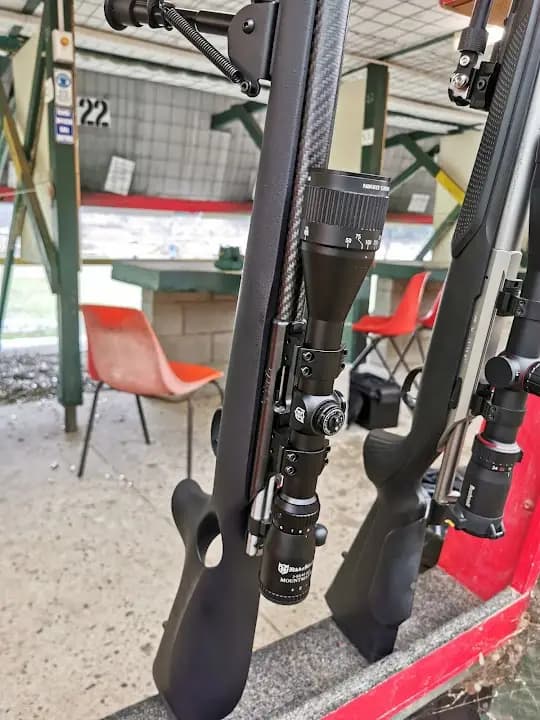 Interior view of SSAA Sydney Branch Silverdale Rifle Range shooting ranges facility in Sydney