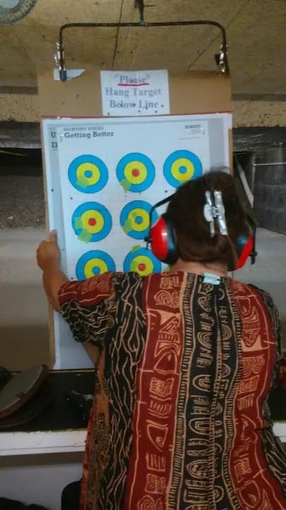 Interior view of Gun Range Mesquite shooting ranges facility in Dallas