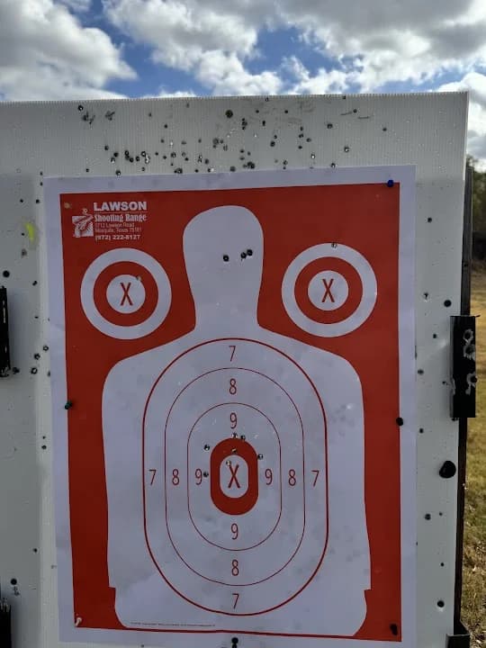 Interior view of Gibson's Outpost & Shooting Range, Inc. shooting ranges facility in Dallas