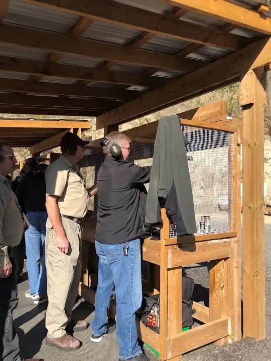 Interior view of Sharon Gun Club shooting ranges facility in Toronto