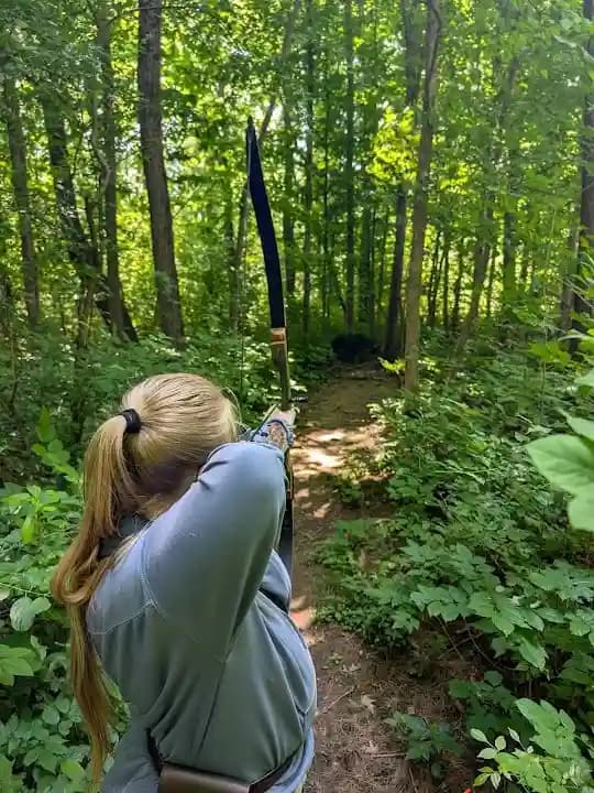 Interior view of Hamilton Angling & Hunting Association shooting ranges facility in Toronto
