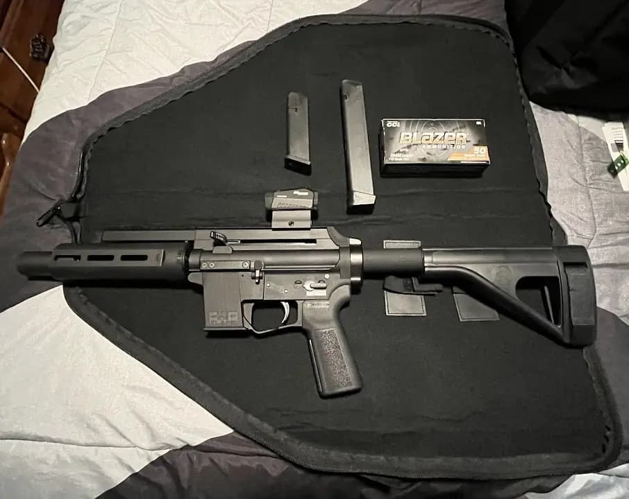 Interior view of Florida Firearms Academy shooting ranges facility in Tampa