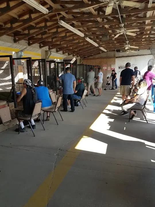 Interior view of Wyoming Antelope Club-Florida shooting ranges facility in Tampa