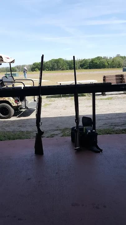 Interior view of Silver Dollar Shooters Club shooting ranges facility in Tampa