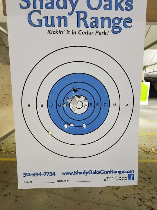 shooting ranges experience at Shady Oaks Gun Range located in San Antonio