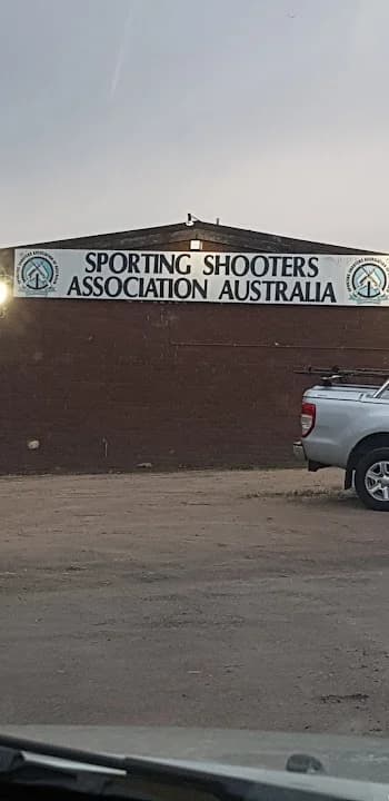 Interior view of SSAA Springvale Range shooting ranges facility in Melbourne