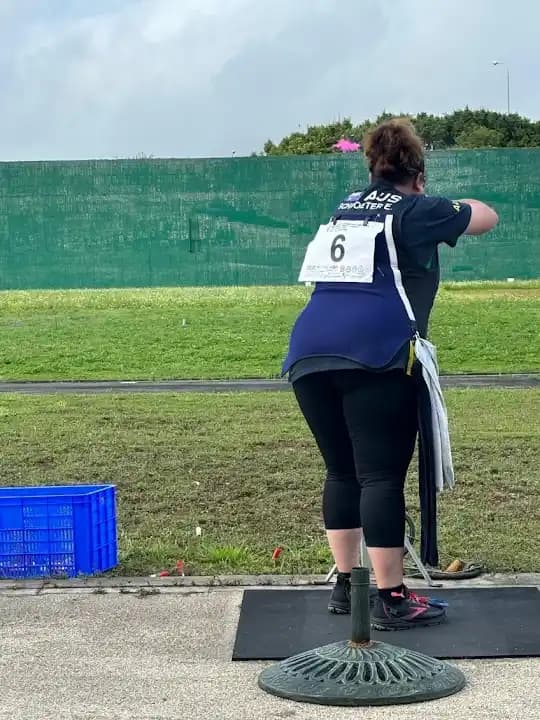 Interior view of Melbourne Gun Club shooting ranges facility in Melbourne