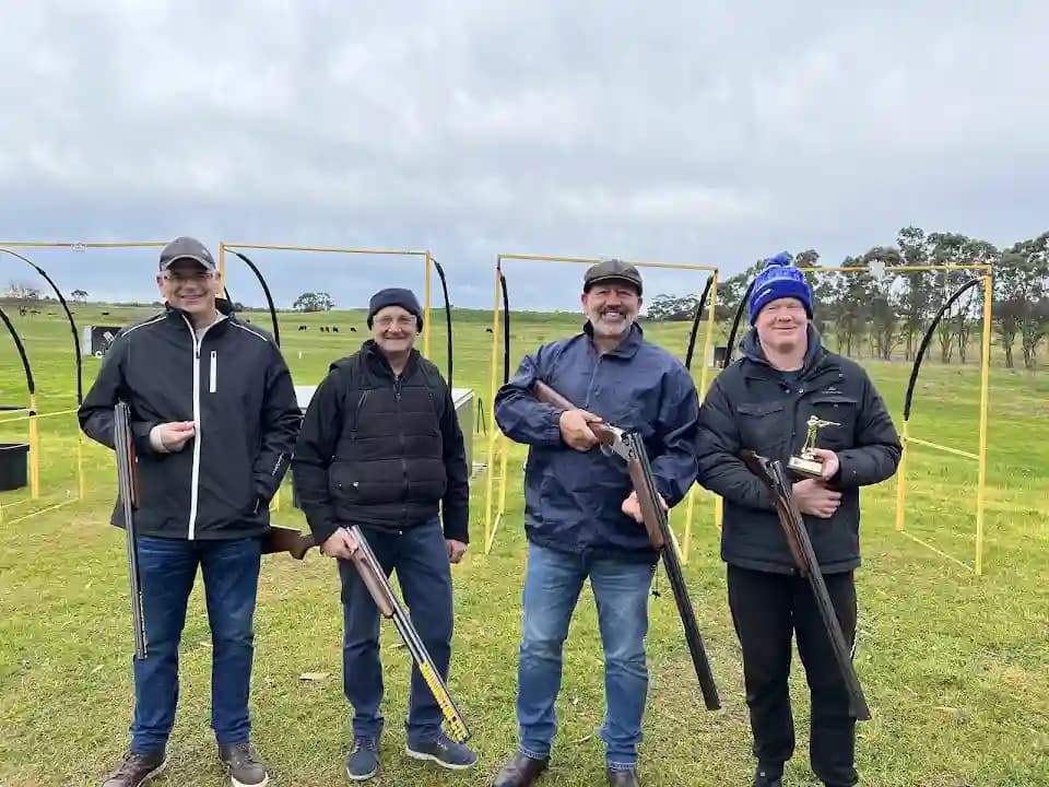 Interior view of Mornington Clay Target Club shooting ranges facility in Melbourne