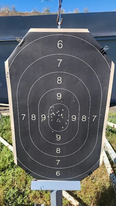 Interior view of Werribee International Handgun Club shooting ranges facility in Melbourne