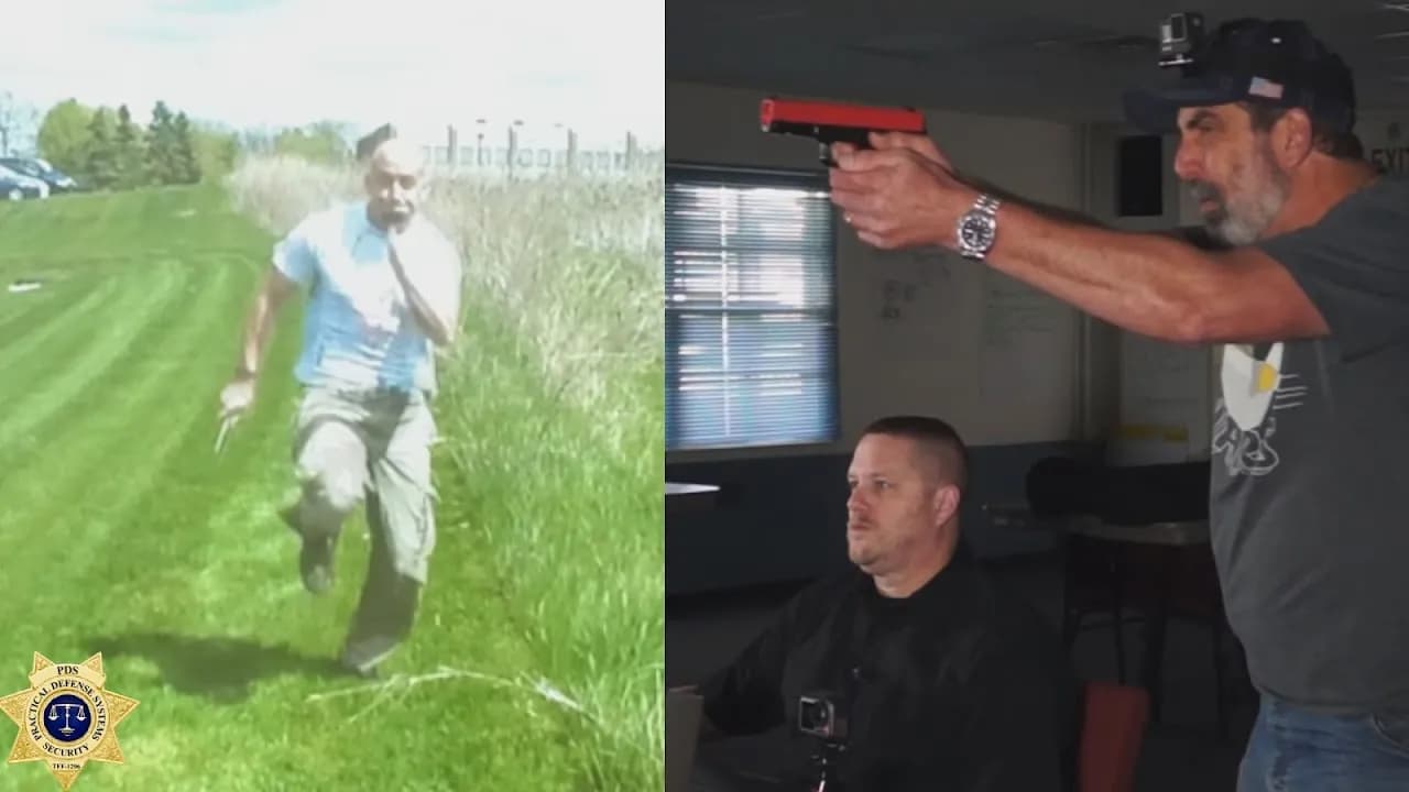 Interior view of Practical Defense Systems - GunGuyTV shooting ranges facility in San Diego