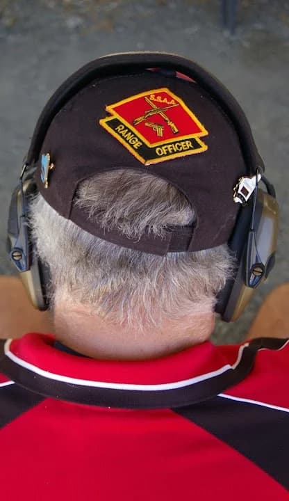 Interior view of Canning Club shooting ranges facility in Perth