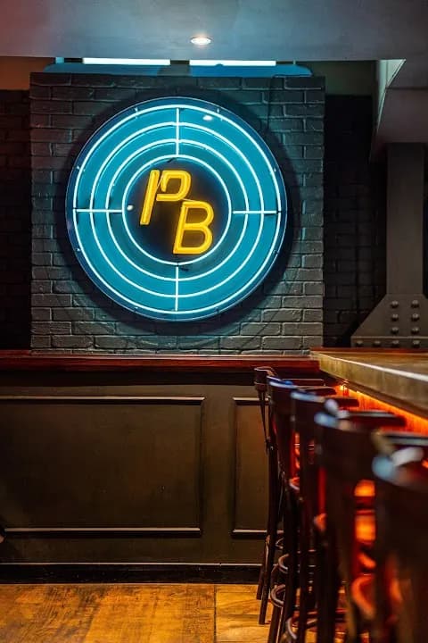 Interior view of Point Blank Leeds shooting ranges facility in Leeds