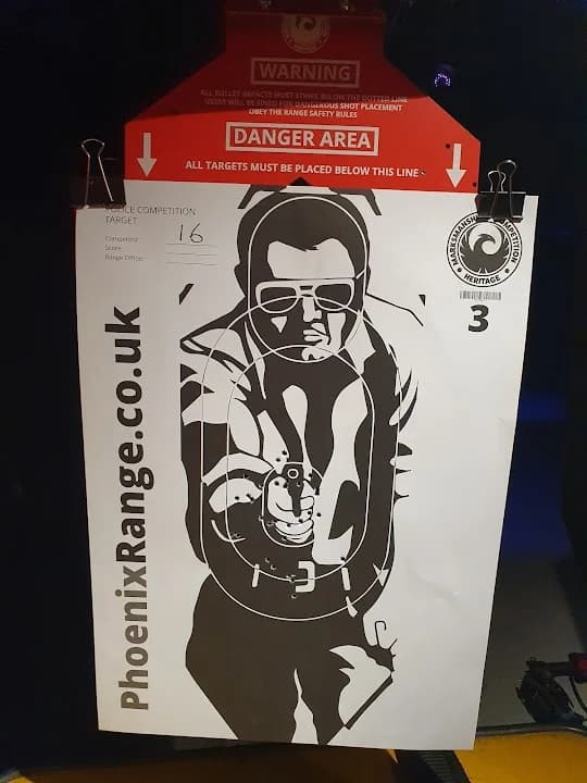 shooting ranges experience at Phoenix Range Indoor Shooting Centre located in Leeds
