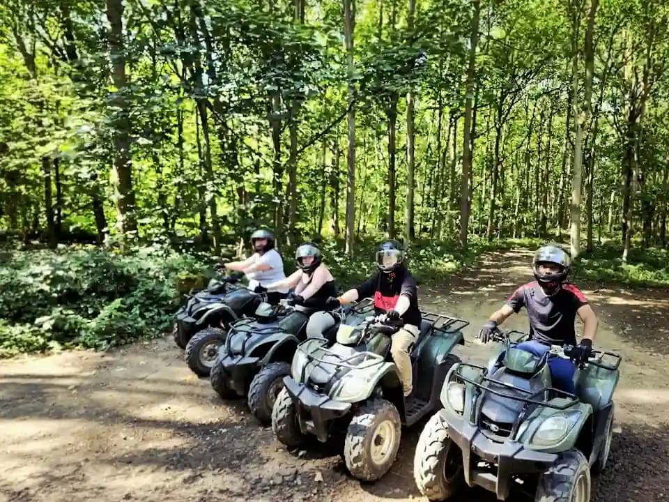 Photo of Live For Today - Hazlewood Castle Quad Bike and Activity Centre (Leeds & York) axe throwing activities in Leeds