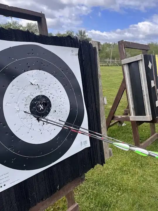 Interior view of Apollo Activities Centre axe throwing facility in London
