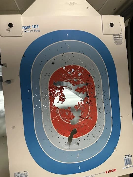 Interior view of Maxon Shooter's Supplies & Indoor Range shooting ranges facility in Chicago
