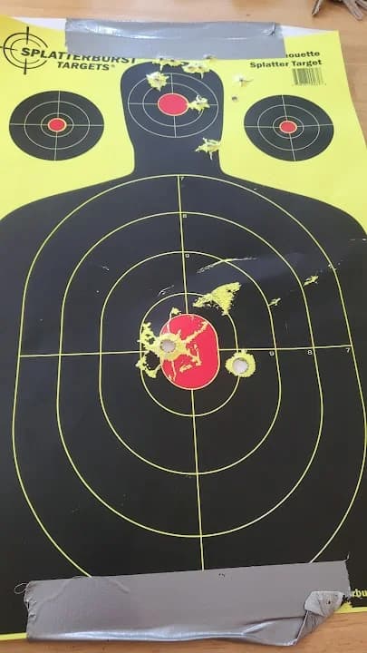Interior view of Midwest Guns & Pistol Range shooting ranges facility in Chicago