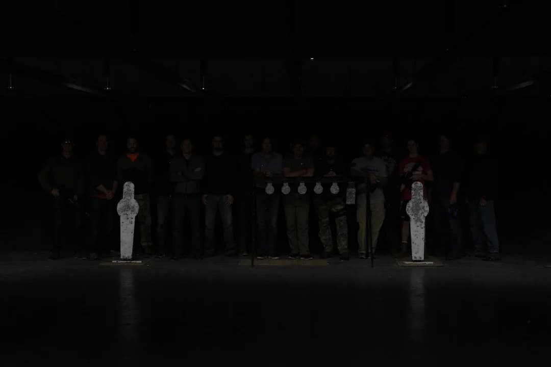 Interior view of NorthShore Sports Club shooting ranges facility in Chicago