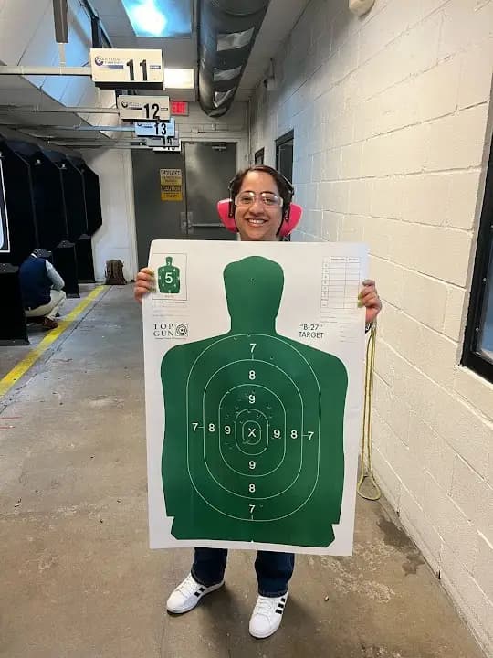 shooting ranges experience at Top Gun Range located in Houston