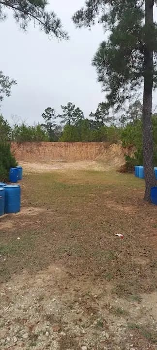 Interior view of Gamma Gamma Tactical shooting ranges facility in Houston