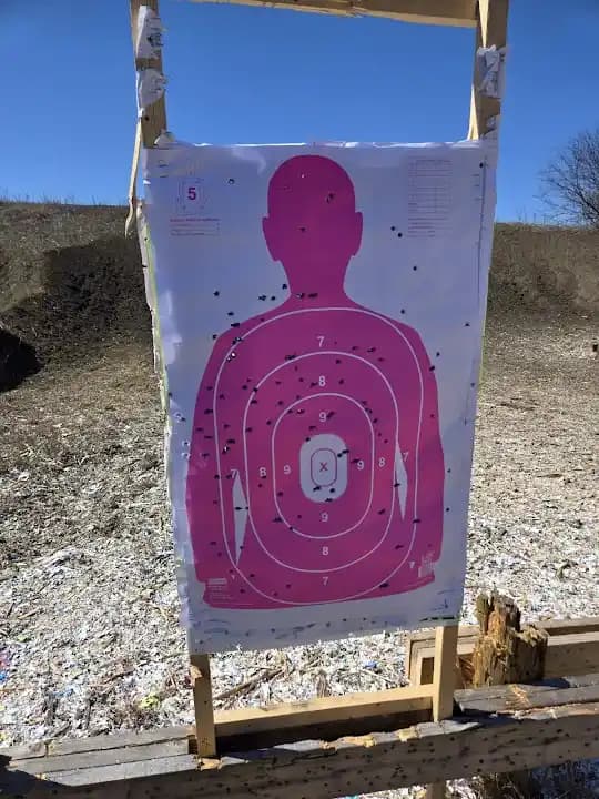 Interior view of Lone Star Gun Range shooting ranges facility in Houston