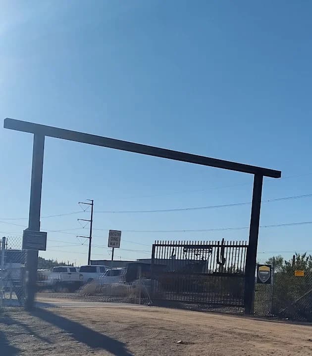 Interior view of Church Camp Road Recreational Shooting Site shooting ranges facility in Phoenix