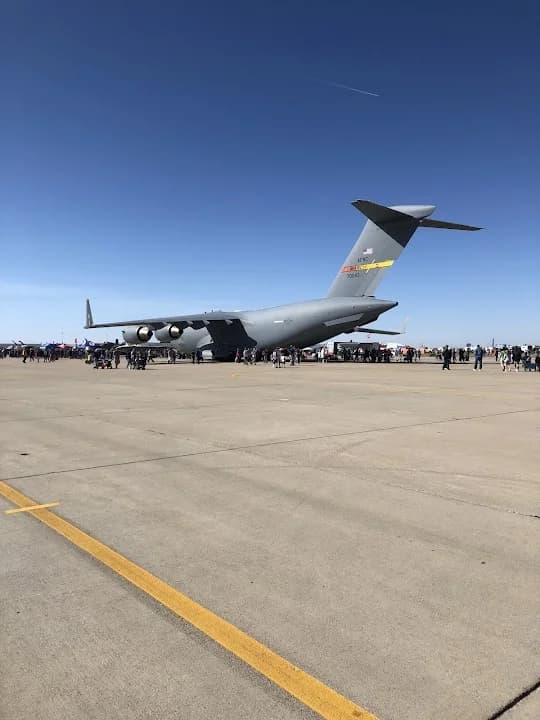 Interior view of Luke Air Force Base shooting ranges facility in Phoenix