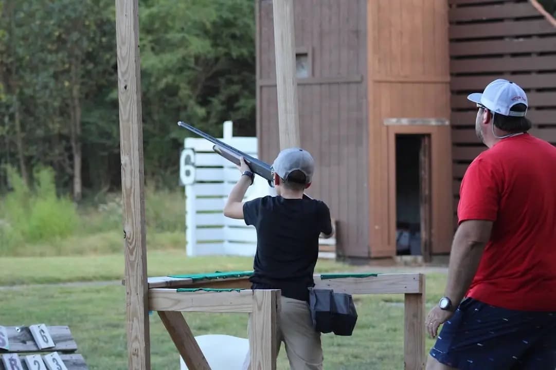 Interior view of Tom Lowe Trap, Skeet, And Sporting Clays Range shooting ranges facility in Atlanta