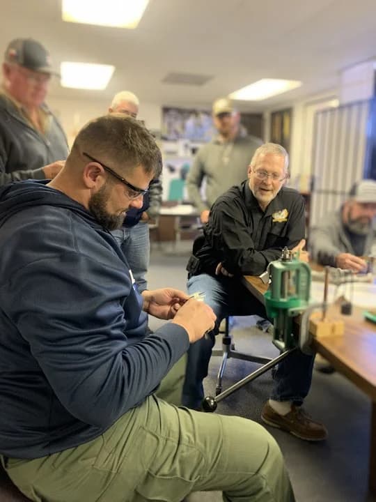 Interior view of P³ Training And Consulting shooting ranges facility in San Antonio