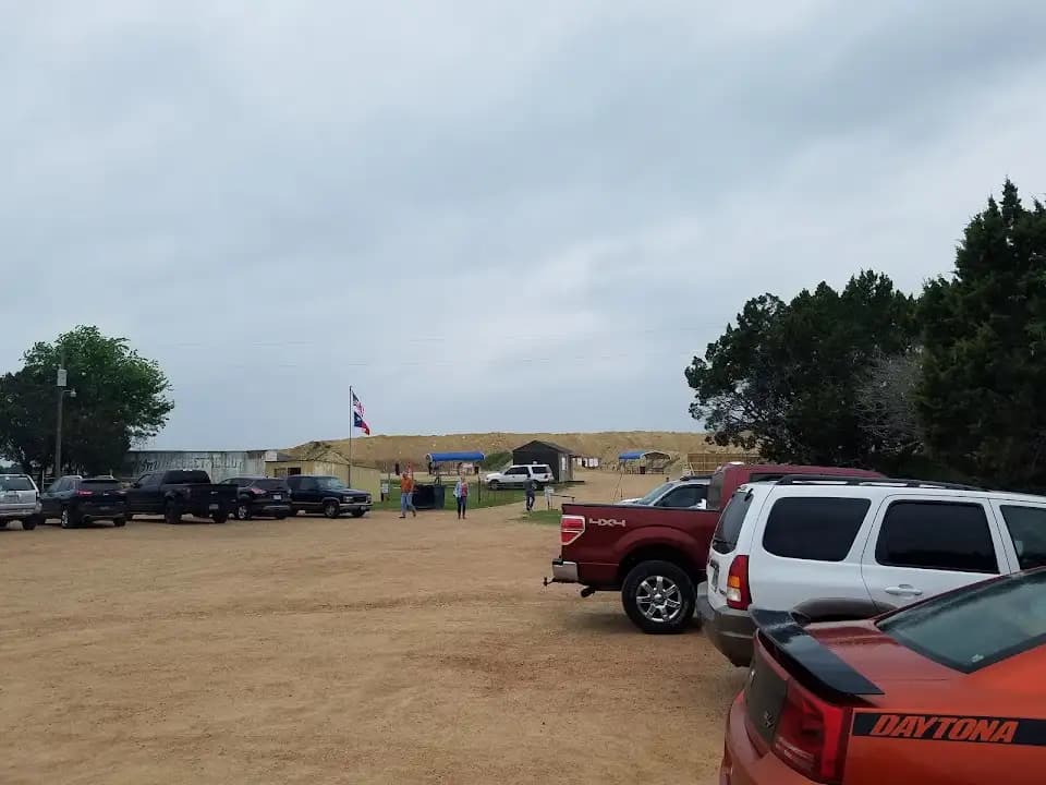 Interior view of Texas Star Shooting Range shooting ranges facility in San Antonio