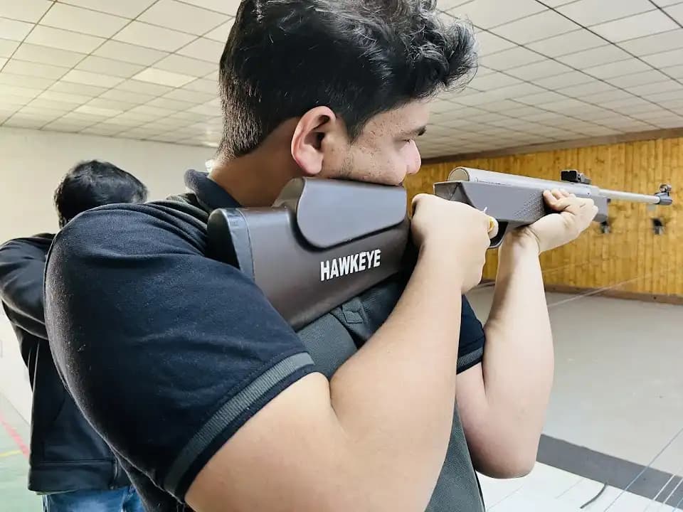 Photo of HAWK-EYE SPORTS RIFLE AND PISTOL SHOOTING ACADEMY shooting ranges activities in Bangalore
