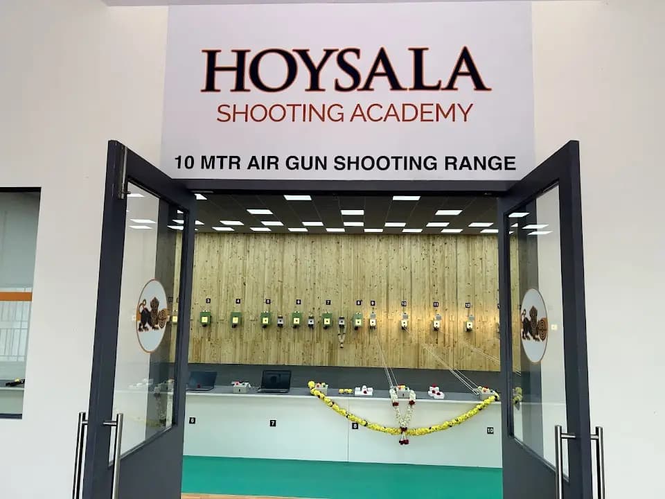 shooting ranges experience at Hoysala Shooting Sports Academy located in Bangalore