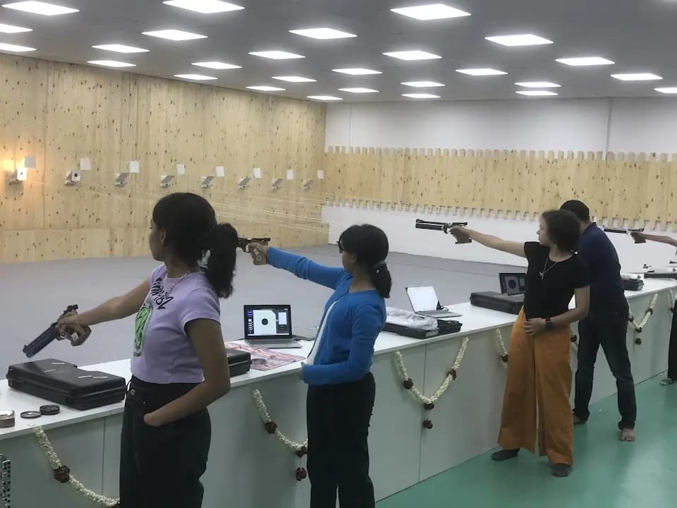 shooting ranges experience at Eklavya Sports Shooting Academy located in Bangalore