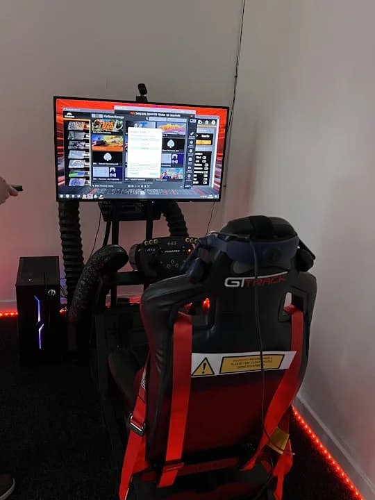 Interior view of the realm vr vr games facility in Glasgow