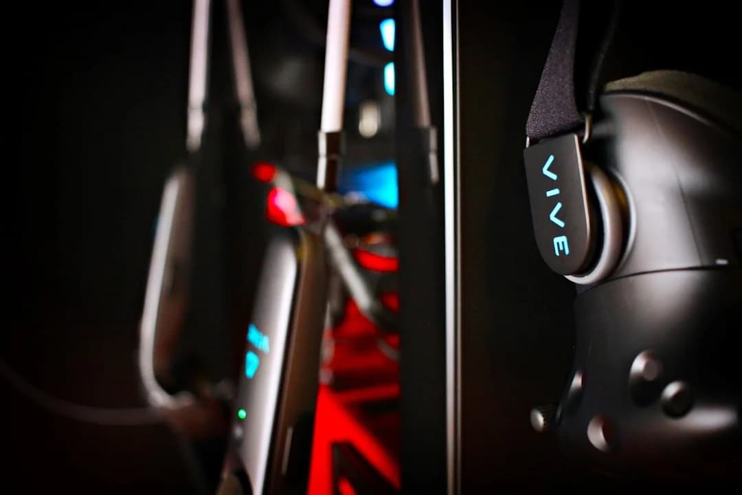 Interior view of Matrix VR Virtual Reality Gaming Arcade and Cinema vr games facility in Birmingham