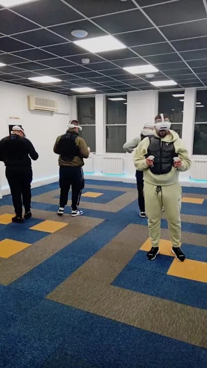 Interior view of Core VR vr games facility in Birmingham