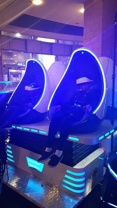 Interior view of ImmotionVR vr games facility in Birmingham