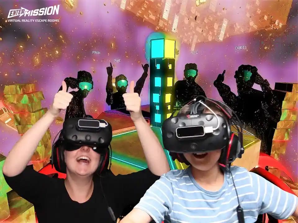 Interior view of Entermission Burwood - VR Escape Rooms vr games facility in Sydney