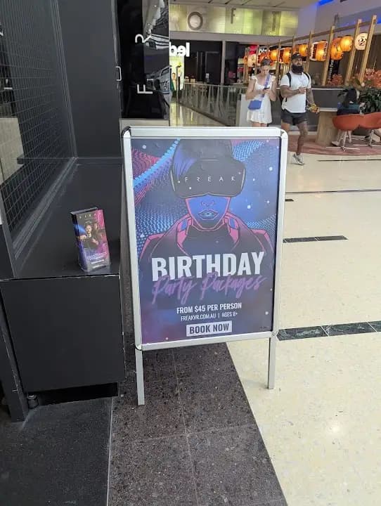 FREAK VR Macquarie Centre - Popular vr games destination in Sydney