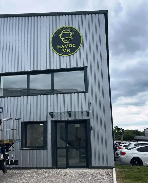 Interior view of Havoc VR vr games facility in Leeds