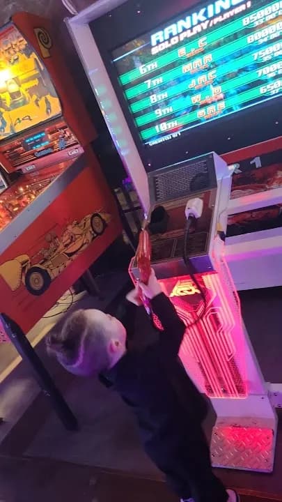 Interior view of Game Vault vr games facility in Manchester