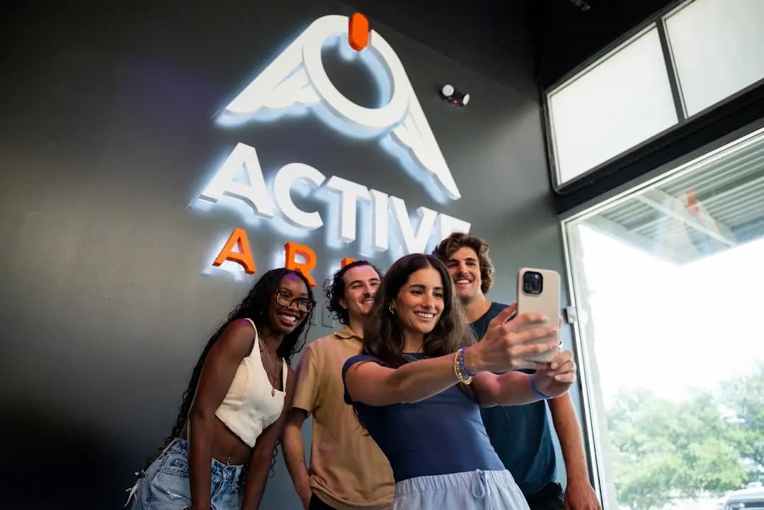 Interior view of Active Arena - Frisco shooting ranges facility in Dallas