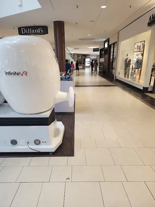 Interior view of Infinite VR vr games facility in Dallas