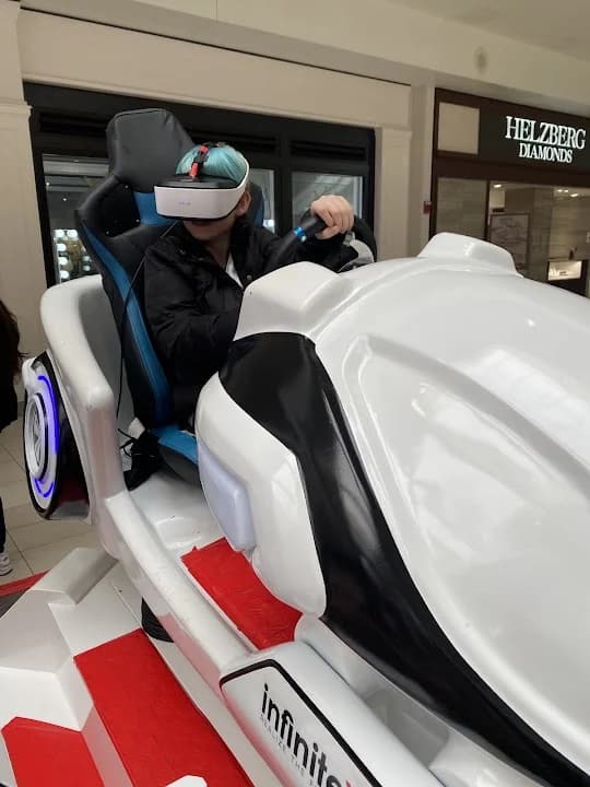 Interior view of Infinite VR vr games facility in Orlando