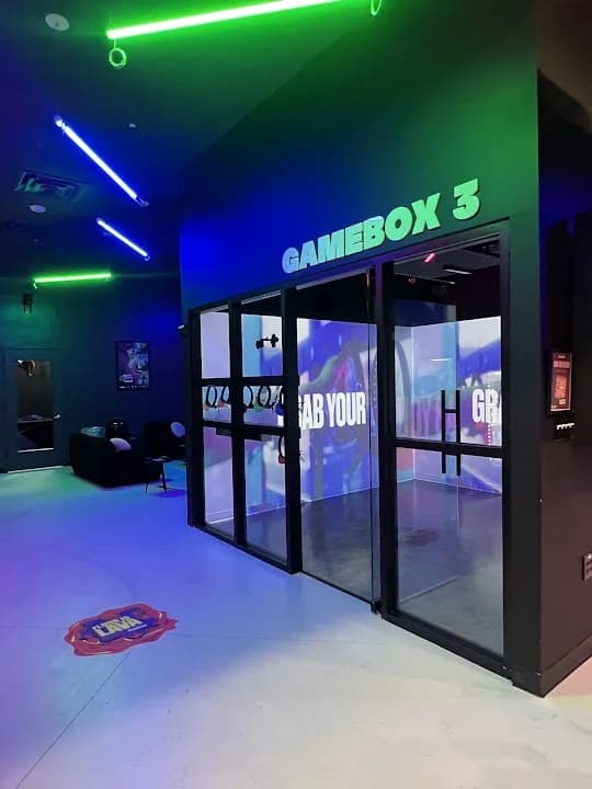 Interior view of Immersive Gamebox - Marq-E, Houston escape rooms facility in Houston