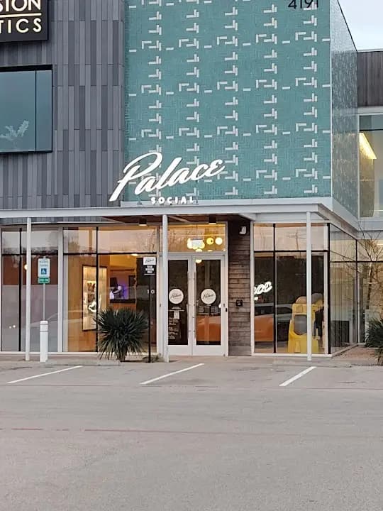 Interior view of Palace Social vr games facility in Houston