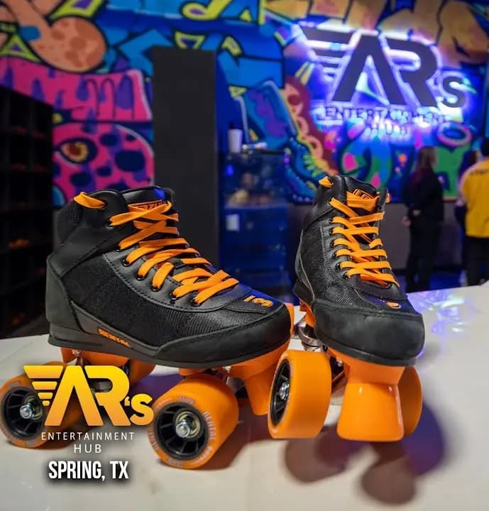 Interior view of AR's Entertainment Hub Spring vr games facility in Houston