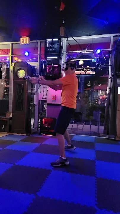 Interior view of Mysterium Escape Rooms & VR escape rooms facility in Tampa