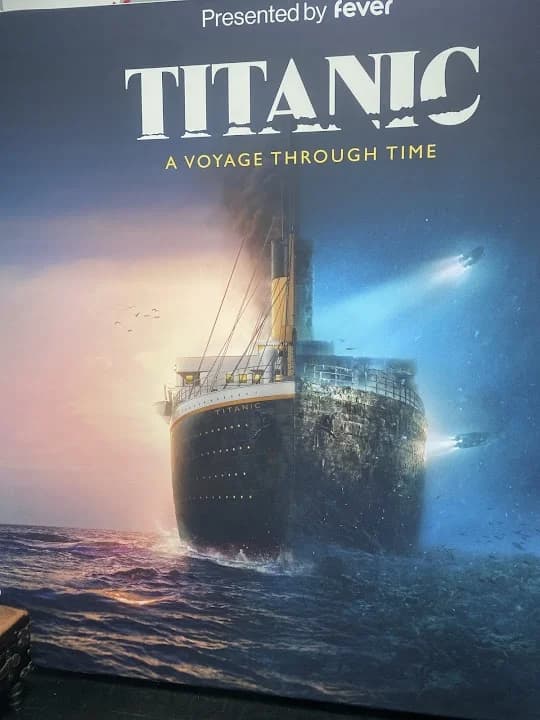 Interior view of Titanic, A Voyage through time VR - Melbourne vr games facility in Melbourne